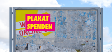 Plakat spenden